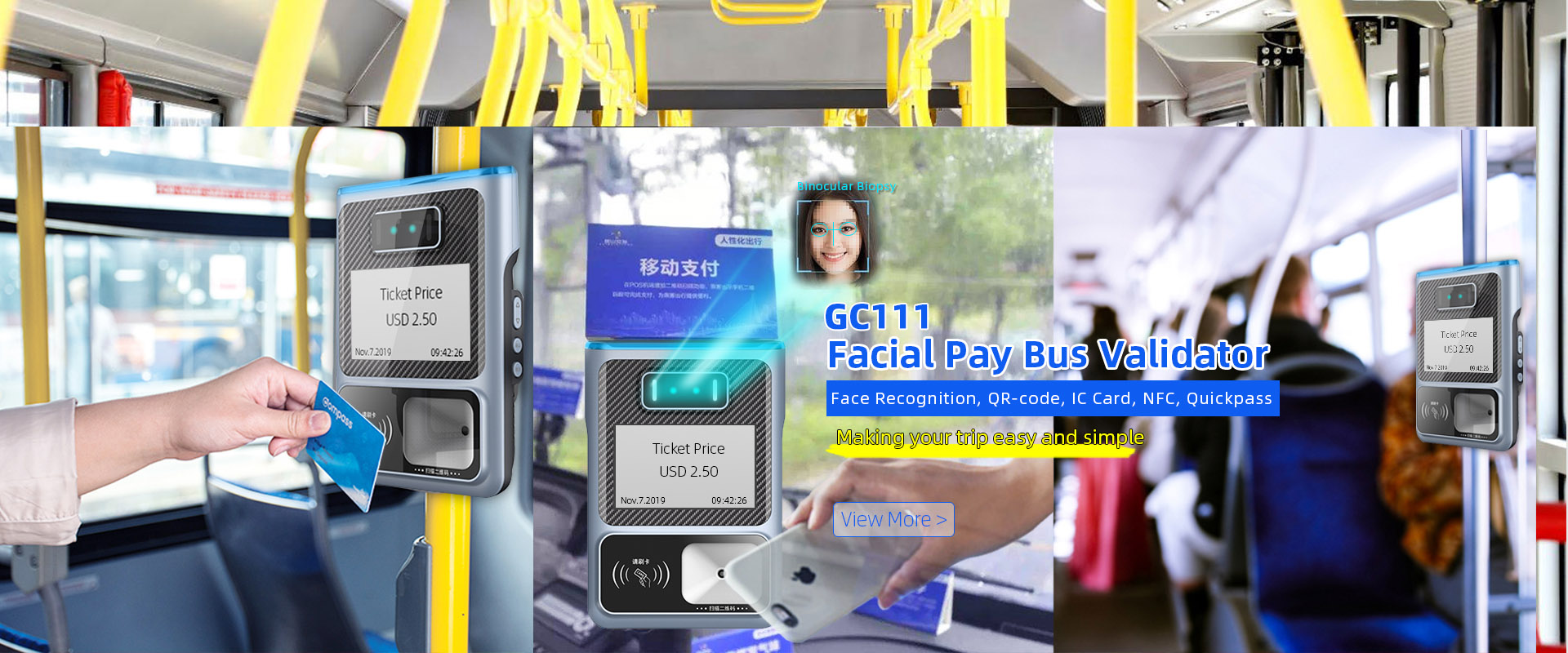 Bus Validator Terminal GC111
